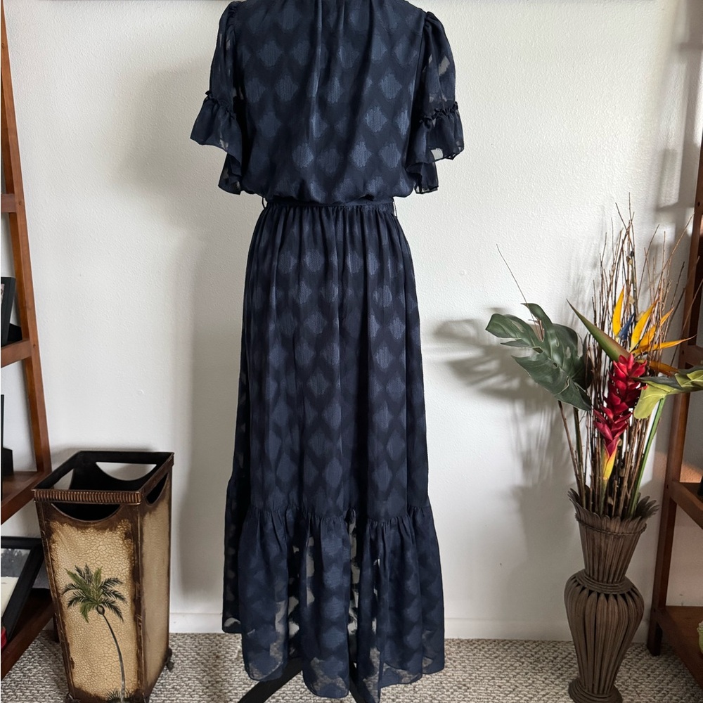 Ramy Brook Asya Maxi Dress NWT $545  in Navy Medium Retail $545 - Picture 7 of 9